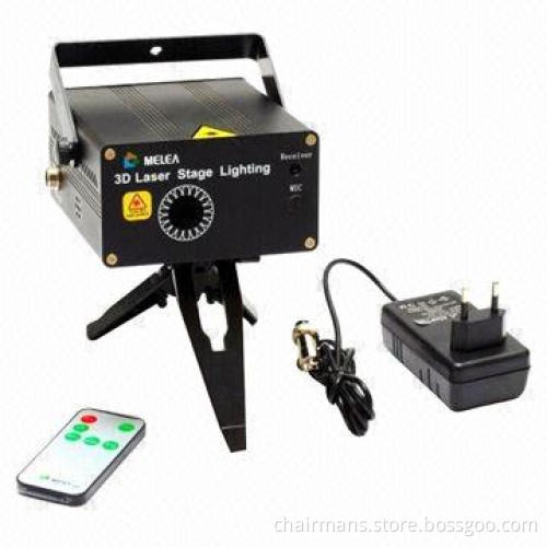 Mini 3D Laser Stage Lighting, Support Text and Animation Player